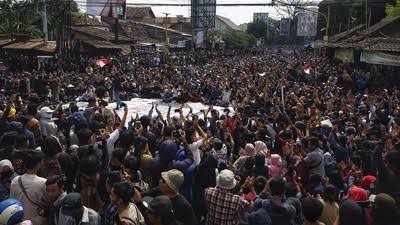 Buruh dan Mahasiswa Jogja Turun ke Jalan